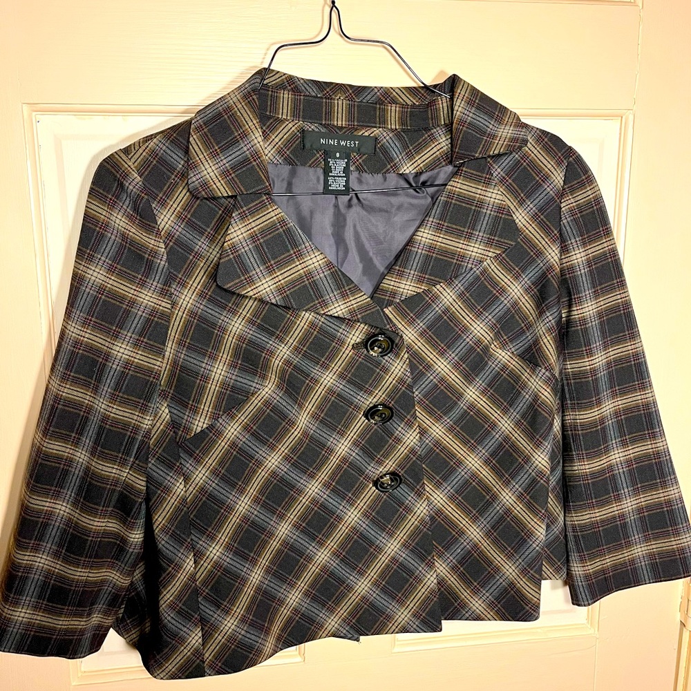 Nine West Short Swing Coat